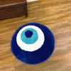 Laakea Circle Circle Tapis moquette en peluche confortable Chambre faite à la main ultra douce et moelleuse haute qualité pour Halloween 240318