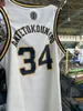 Milwaukees 2 Giannis 34 Antetokounmpo Basketbol Jersey Brewers City Connet Buck Khris 22 Middleton Jrue 21 Tatil Brook 11 Lopez Bobby 9 Portis 7 Allen