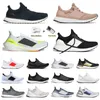 Klassisk UTRAL Boost 4.0 Athletic Running Shoes Dark Grey Light Tan Ivory Bekväma Mesh Leather Men Women Casual Trainer Sports Travel Sneakers Storlek 36-46