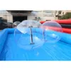 8mLx5mW (26x16.5ft) Commercial inflatable water pool air blown swimming floating equipment for walking Zorb Ball Games free ship