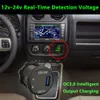 Nouveau nouveau QC 3.0 USB Charger Socket Power Outlet Pustlet Voltmètre Voltmètre Surveillance pour Car Car Carro Marine RV Motorcycle