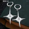 Boucles d'oreilles en peluche Bocai S925 Niche de luxe léger en argent sterling