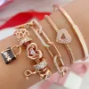 925 Sterling Silver Fit Women Charms Bracelet Perles Charm Jewelry Mother Love Gift