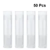 Storage Bottles 50 Pcs Mini Lip Gloss Tubes Lipstick Bottle Lipgloss Containers Lids Empty Organizer Wax Cute