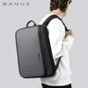 Backpack Bange Multicolor Multicolor maschi's Laptop Business Solid Simple Simple WaterFroof Fashion per uomini e donne