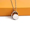 2024 Designer jewelry necklaces women silver pendent mens necklace womens pendants ladies chains luxury jewlery girlfriend accessories wholesale q7