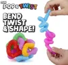 DHL Mini tube Sensory Tube Twist Tubes Toy Stress Anxiety Relief Squeeze Stretch Telescopic Bellows Extension Spring Pipe Finger Fun Game Toys4202440