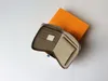 Berömda varumärken Kvinnor Zippy plånböcker Celeste Leather Men Compact Hasp Card Holder Coin Purses With Original Box Tote Bag Q10 Money ID Credit Card Purses