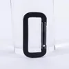 Multi-Function Safety Buckle Camping Carabiner Black Square Fast Hang Backpack Pendant Mini Buckle Outdoor Tool