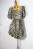 カジュアルドレスフェイシェン女性服ファッションエレガントなスリムフィットセクシーなフィギュアフラットドレス104