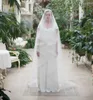 Veli da sposa lunghi 3 metri di cavalli velo da sposa avorio bianco avorio una faccia di copertura a strato senza pettini voci mariage