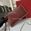 Chaîne de lance de créateurs Vlogoo 2024 LADE BAG Événement sac à main Stud Rock Femme Nouveau sac à main à la mode féminine Valens Tino Enveloppe Sacs Sac à main