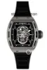 Hommes regardent Montre Tourbillon Top Watch Mouvement du poignet High Moissanite Designer Diamond RM052 Femmes