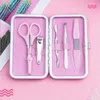 Kits d'art de nail clip de sourcil en acier inoxydable portable facile