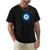 Polos pour hommes beaux t-shirts Blue Evil Eye Design Animal Prinfor Boys Anime Mens Vêtements