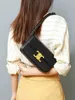 Дизайнерские сумки высокого класса для женщин Celli Womens New Crossbody Bag Модная кожаная маленькая квадратная сумка для сумки для подмышки. Оригинал 1: 1 с настоящим логотипом и коробкой