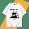 T-shirts masculins Nouvel anime coton t-shirt d'été hommes femmes manches courtes harajuku tees fashion sports décontractés tops oversize y2k streetwear