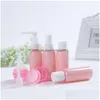 Packing Bottles Wholesale Travel Set Leakproof Plastic Refillable Containers Squeezable Perfect For Business Trip Or Personal Drop Del Dhqtl