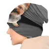 Berets Yorkshire Terrier Thin Skullies Beanies Caps Face Hat Sport Sport Sport Bonnet Hats для мужчин женщин