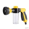 Sprayers Multifunctional Adjustable Mode Water Guns Nozzle Hose Washer Garten Watering Jet Sprayer with Foam Container Fertilizer Tools