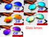 1set summer men Dazzle colour Sunglasses case outdoors Fashion women driving Sunglasses UV400 5colors with original packing 1269429