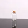 コルクストッパー付きの小型貯蔵ボトル小さなバイアル透明なガラスジャーリッドアートクラフトプロジェクトのためのコンテナ卸売