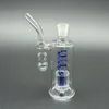 Mini Glassölbrenner Bong Handel Rohr Wasser Rohre DAB Rig Pyrex Kopfglas Shisha zum Rauchen mit Ölbrennerrohrschlauch