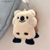 Keychains en peluche 1pcs mignon en peluche koala keychain jouet animal en peluche koala poupée