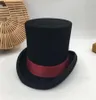 Brittisk vind i Europa och Gentleman Cap Stage Performance Top Hat Retro Fashion and Personality President Hat Cap 2112279938651