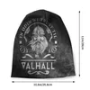 Bergs Valhall Fashion Thin Beanie Caps Viking Art Culture Schädel