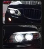 Farol todos os LED para BMW X5 E53 2003-2006 Angel Eye Lens Lens Durnam Light Light Turn Signal Light Light