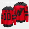 new''jersey''devils''men من النساء شباب جاك هيوز نيكو هايشييه لوك هيوز جيسبر برات داوسون ميرسر سلسلة Red Hockey Jersey