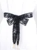 Ceintures Fashion Lace Tabillage pour femmes habiller la corde à nœuds Rope ramification de la taille de la taille de luxe Écharpe bandeau pour dames accessoires