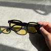 Solglasögon högkvalitativ acetat för män och kvinnor designer märke lemtosh sköldpadda svart ram vintage solglasögon gradientlens