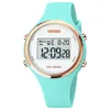 Montre-bracelettes beauté sports colorés surveiller l'extérieur imperméable timing étudiant électronique LED numérique mode décontracté enfants enfants