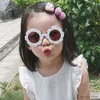 Sunglasses NEW Sun Flower Round Cute kids sunglasses for Boy girl Lovely baby glasses Children Oculos de sol UV400