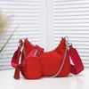 Zwarte handtas met logo roze designer tas