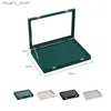 Организаторы упаковки аксессуаров Velvet Clear Clear Ared Box Organizer Storage 32 пары серьги для шпильки выставка Display Case Y240417