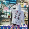 Hoodies de créateurs de femmes Chromms Mens Fashion Imprimé la bonne marque Graffiti Little Little Skull Sweat à capuche et coton avec étiquette d'origine Y9av