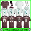 24 25 Mexico voetbaltruien Chicharito 2024/2025 Nationaal Team voetbalshirt Mannen Kids Kit Home Away Camisetas Copa America America Maillot Mexique Gimenez Lozano