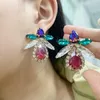 2024 Nouvelles boucles d'oreilles colorées