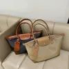 Sac pour femmes 2023 Nouvelle mode européenne et américaine Oxford Tote Tote Retro Casual Handsbag Handbag Nylon