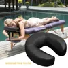 Massage face oreiller de massage chaise tête appui de soutien à la tête