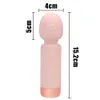 Kvinna AV Stick Spiral Kvinnlig Masturbator Vuxen Sexig leksak för kvinnor Fidget Toys Vibrators Silent Vibrator Mini Pro Dildo Vibrator