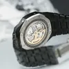 Designer Watch Luxury Automatic Mechanical Watches Series Perpetual Calendar Black Ceramic Mens 26579ce Movement Wristwatch