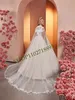 Святки слоновой кости изысканное платье Princess Princess Ball Prome Costumes Costumes Flower Girls Dress для свадеб с Cape 240413
