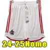 Shorts calcistica Flamengo 2024 2025 Outubro Rosa David Luiz Diego E.Ribeiro Gabi Pants di calcio Vidal Ppedro de Arrascaeta Away