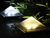 DHL Creative Solar Lamp Pyramid Lawn Lights Outdoor Garden Decoration Landscape Sunlight Yard Street Path Villa Walkway Driveway L4083234