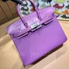 10s Designer Tas Alle handgemaakte draagtas Real Crocodile/Togo Skin Bag Brand Purse Luxury Handtas Volledig handgemaakte waslijn Stiksel