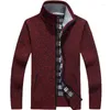 Panks masculins 2024 Automne SweaTor d'hiver Vestes pull en tricot vestes Men de support de fermeture à glissière